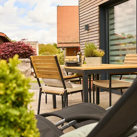 Prázdninový dům Stilvolles Design-tiny-house Mit Terrasse & Hund