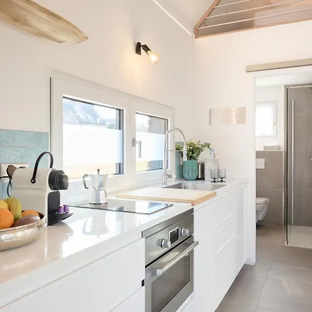 Stilvolles Design-tiny-house Mit Terrasse & Hund Prázdninový dům